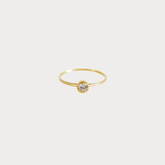 14K Rose Gold White Dot Ring For Women. New luxury of online jewelry stores. Shop all fine jewelry.